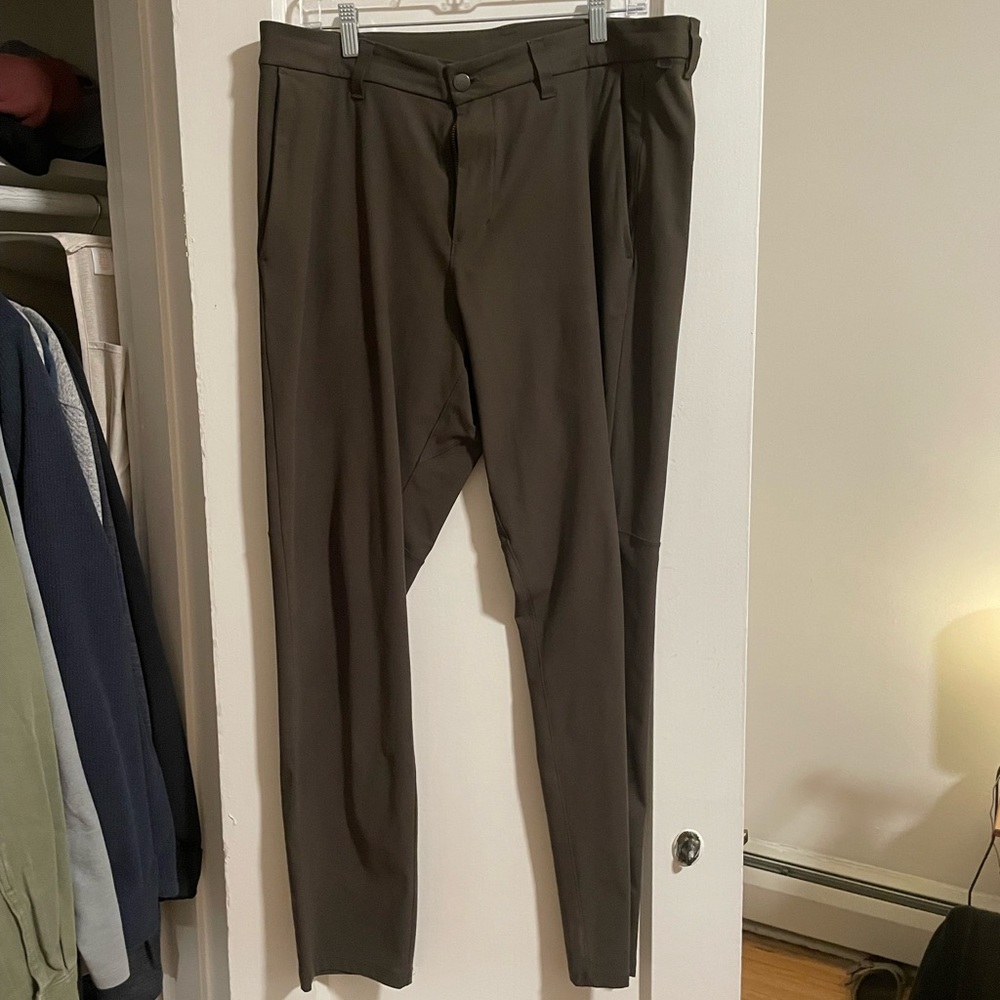 Lululemon Commission Pants Slim Fit Warpstreme